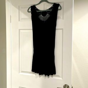 Black dress/Bathing suit coverup